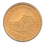 Mini médaille monnaie de paris 2007 - maison de gommersdorf