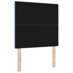 Cabeçalho LED vidaXL Bleu 80 cm Tissu