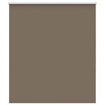 vidaXL Store enrouleur occultant café 125x150cm largeur du tissu