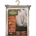 VILMORIN Lot de 3 housses d'hivernage avec ZIP 30g/m² - 1 x 1,60m -Blanc