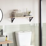 vidaXL Dessus de table 100x20x2 cm rectangulaire bois massif d'acacia