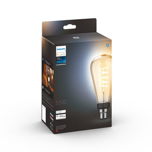 Philips hue ampoule white ambiance 7w edison giant filament b22x1