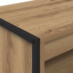 vidaXL Armoires Hautes 2 Pièces Chêne artisan 60 x 36 x 300 cm