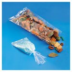 Sachet plastique transparent plat 14 x 25 cm (lot de 1000)