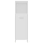 vidaXL Armoire de salle de bain Blanc 30x30x95 cm Bois d'ingénierie
