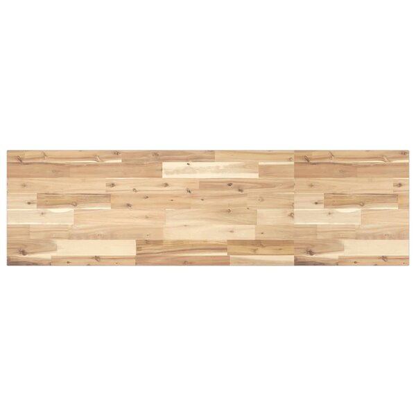 vidaXL Étagère flottante 140x40x2 cm bois d'acacia massif non traité