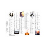 Calendrier Mural  2022 - 27 x 21 cm - Yoga