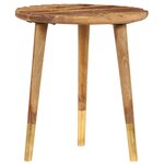 vidaXL Tables basses 2 Pièces Bois massif