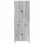 vidaXL Ensemble de Meubles 2 Pièces 66 x 34 5 x 90 cm Bois d'ingénierie