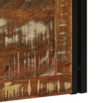 vidaXL Boîte de Rangement Multicolore 80 x 50 x 50 cm - Bois Récupéré