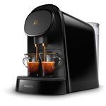 Machine à café à capsules double espresso PHILIPS L'or Barista LM8012/61 - Noir - 9 capsules + détartrant et tasses inclus