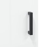 vidaXL Buffet Blanc brillant 69 5x34x90 cm Bois d'ingénierie