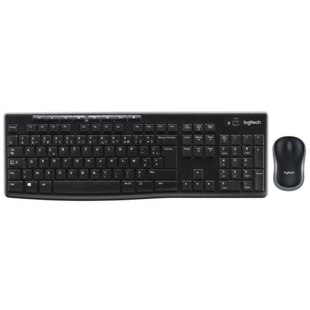 Logitech ensemble clavier souris mk270 - sans fil - azerty