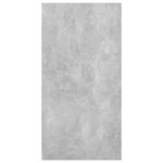 vidaXL Meuble TV Gris béton 30 5x30x60 cm Bois d’ingénierie
