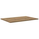 vidaXL Planche d'étagère à livres 4 Pièces Marron 100 x 40 x 1.5cm