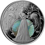 Pièce de monnaie en Argent 2 Dollars g 31.1 (1 oz) Millésime 2024 Four Seasons SUMMER
