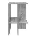 vidaXL Table basse 2 Pièces Sonoma gris 40 x 30 x 49 cm Bois d'ingénierie