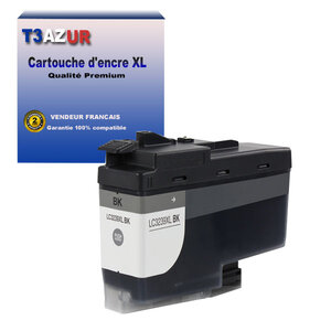 T3AZUR- Cartouche compatible avec Brother LC3239 XL Noire pour Brother MFC-J6947DW