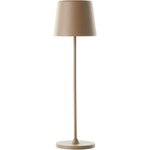 Lampe à poser LED Kaami Métal et plastique - Cappuccino - 2W - IP44