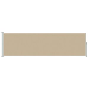 vidaXL Store latéral rétractable 117 x 500 cm Polyester Rectangulaire
