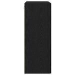 vidaXL Meuble mural Chêne noir 69 5 x 34 x 90 cm Bois d'ingénierie