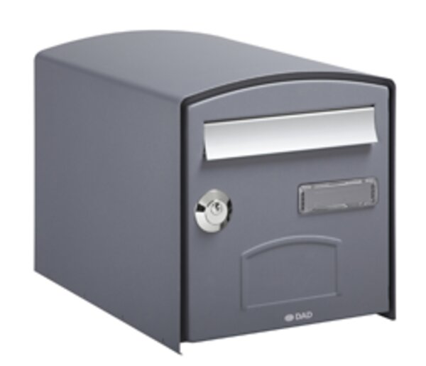 Boîte aux lettres DOME Simple Face normalisée - Gris 7039 - Decayeux