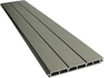 Kit Clôture 4.8 x 1.2 m composite - Kit de fixation offert - Gris