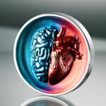 Pièce de monnaie en Argent 5 Dollars g 31.1 (1 oz) Millésime 2026 HEAD VS HEART