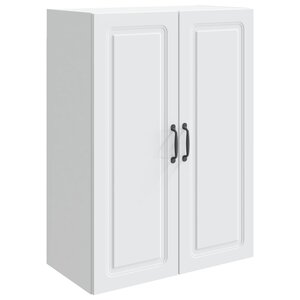 vidaXL Armoire Murale 66 x 34 5 x 90 cm Bois d'ingénierie Blanc