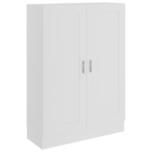 vidaXL Bibliothèque Blanc 82 5x30 5x115 cm Bois d'ingénierie
