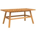 vidaXL Ensemble de salon de jardin 5 Pièces Marron Bois d'Acacia Massif