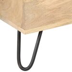 vidaXL Coffre 90x40x45 cm Bois solide de manguier