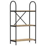 vidaXL Étagère chêne artisanal 60 x 30 x 109 cm Bois d'ingénierie