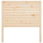 vidaXL Tête de lit 81x4x100 cm Bois massif de pin