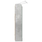 vidaXL Ensemble de Meubles de Salle de Bain 3 Pièces 80 x 10 5 x 50 cm
