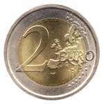 Pièce de monnaie 2 euro commémorative italie 2012 – giovanni pascoli