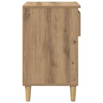 vidaXL Cabinet à chaussures Chêne artisanal 102 x 36 x 60 cm