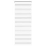 vidaXL Store zèbre blanc 65x100 cm largeur du tissu 60 9 cm polyester