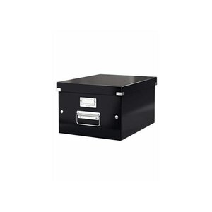 Boîte de rangement Click & Store WOW  A4  noir LEITZ