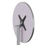 vidaXL Table de bar d’extérieur réglable en hauteur aluminium