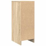 vidaXL Buffet chêne sonoma 29 5x34x76 cm bois d'ingénierie