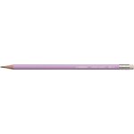 Crayon graphite swano pastel hb bout gomme lilas stabilo