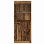 vidaXL Buffet Marron 41 x 37 x 100 cm Bois d'ingénierie