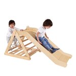 Triangle + toboggan Sammie 2-en-1 naturel
