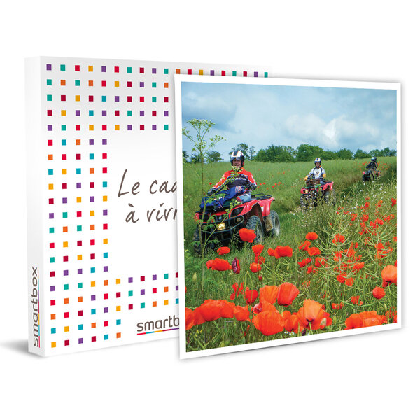 SMARTBOX - Coffret Cadeau - Demi-journée d'excursion en quad à la découverte des joyaux de Chantilly -