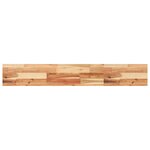 vidaXL Étagères flottantes 4 Pièces 160x20x4 cm acacia massif à l'huile