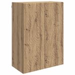 vidaXL Armoire Murale Chêne artisanal 66 x 34 5 x 90 cm
