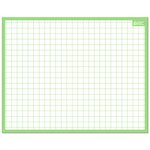 Ardoise rigide effaçable à sec 'Quadrillage Seyes Mini' 21 x 26 5 cm BOUCHUT