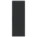 vidaXL Armoire Murale 33 x 34 5 x 90 cm Bois d'ingénierie Noir