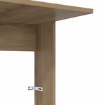 vidaXL Table d'appoint Chêne artisanal 40 x 38 x 62 5 cm